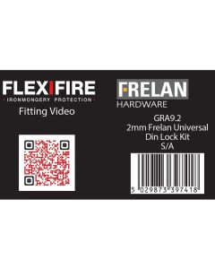 Frelan Universal kit for DIN locks 60 minute 2mm