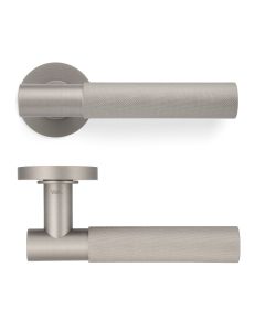 Set Valli Satin Nickel PVD H379 Antonio Citterio Knurled Lever Handle