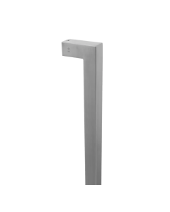 BLU HAB4 Satin Stainless Steel Inline Square Mitre Bolt Through Pull Handle | 900mm | HAB4-900-BF-SSS