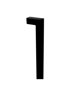 BLU HAB4 Matt Black Inline Square Mitre Secret Fix Pull Handle | 1200mm | HAB4-1200-SF-MBL