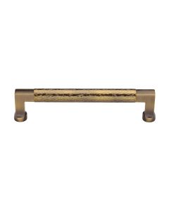 Heritage Brass Antique Brass Hammered Cabinet Pull 160mm