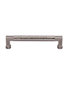 Heritage Brass Satin Nickel Hammered Cabinet Pull 160mm