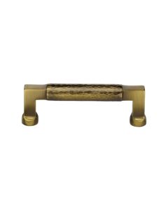 Heritage Brass Antique Brass Hammered Cabinet Pull 101mm