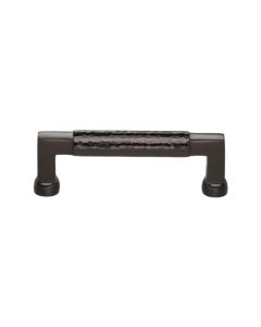 Heritage Brass Matt Bronze Hammered Cabinet Pull 101mm