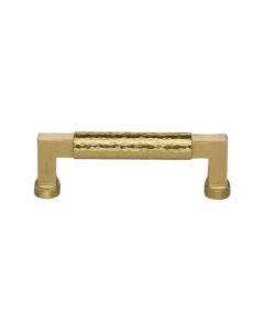 Heritage Brass Satin Brass Hammered Cabinet Pull 101mm