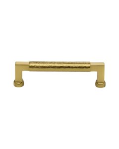 Heritage Brass Satin Brass Hammered Cabinet Pull 128mm