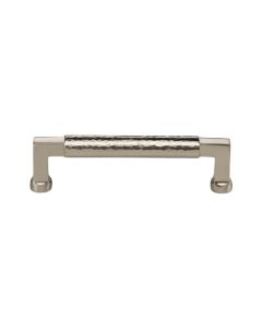 Heritage Brass Satin Nickel Hammered Cabinet Pull 128mm