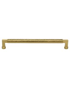 Heritage Brass Satin Brass Hammered Cabinet Pull 254mm