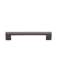 Heritage Brass Matt Bronze Metro Cabinet Pull Hammered Design 160mm