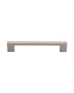 Heritage Brass Satin Nickel Metro Cabinet Pull Hammered Design 160mm