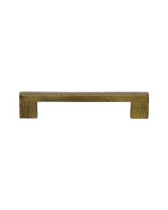Heritage Brass Antique Brass Metro Cabinet Pull Hammered Design 128mm