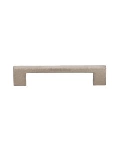 Heritage Brass Satin Nickel Metro Cabinet Pull Hammered Design 128mm
