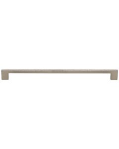Heritage Brass Satin Nickel Metro Cabinet Pull Hammered Design 320mm