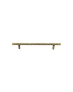 Heritage Brass Antique Brass T-Bar Cabinet Pull Hammered Design 101mm