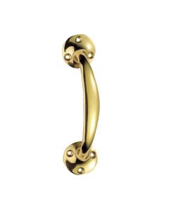 153mm Polished Brass Bow Pull Handle | AA36PB