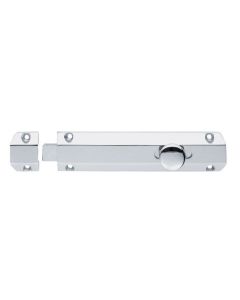 Satin Chrome 102mm Surface Bolt | AQ81SC