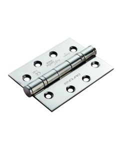 1.5 Pair 102mm Grade 13 Bright Stainless Steel Ball Bearing Hinge | HIN1433P/13BSS/3P