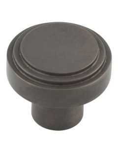 Hoxton Dark Bronze 30mm Cropley Cupboard Knob | HOX1030DB