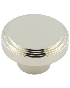 Hoxton Polished Nickel 40mm Cropley Cupboard Knob | HOX1040PN