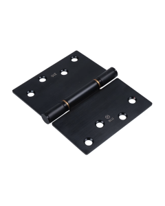 BLU Matt Black 125 x 102mm Projection Hinge - Square Corner   |  HQ45-MSB