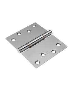 BLU Polished Stainless Steel 125 x 102mm Projection Hinge - Square Corner   |  HQ45-PSS