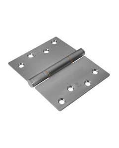 BLU Satin Stainless Steel 125 x 102mm Projection Hinge - Square Corner   |  HQ45-SSS