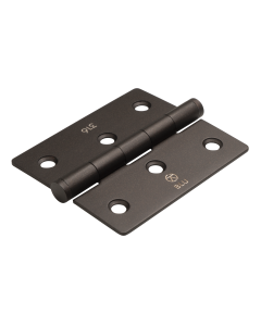 Oil Rubbed Bronze 76 x 66mm Slim Knuckle Window Hinge - Square |  HY3-ORB