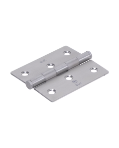 Satin Stainless Steel 76 x 66mm Slim Knuckle Window Hinge - Square |  HY3-SSS