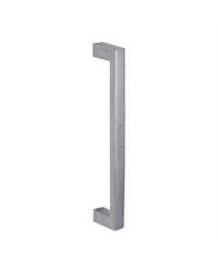 Heritage Brass Satin Chrome Contemporary Door Pull Handle 245mm