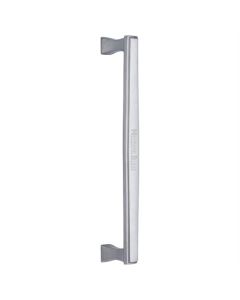 Heritage Brass Satin Chrome Deco Pull Handle 305mm