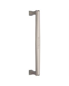 Heritage Brass Satin Nickel Deco Pull Handle 305mm