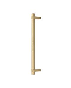 Heritage Brass Satin Brass Industrial Door Pull Handle 353mm