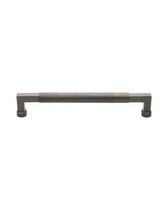 Heritage Brass Antique Brass Bauhaus Knurled Door Pull Handle 330mm