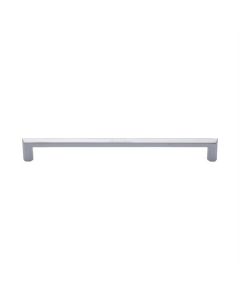 Heritage Brass Polished Chrome Hexagonal Door Pull Handle 328mm
