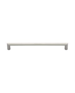Heritage Brass Satin Nickel Hexagonal Door Pull Handle 328mm