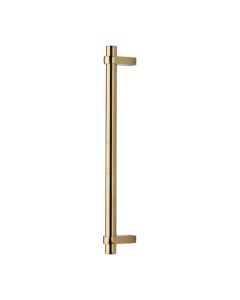 Heritage Brass Polished Brass Industrial Door Pull Handle 353mm