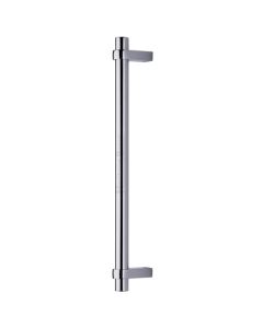 Heritage Brass Polished Chrome Industrial Door Pull Handle 505mm