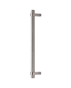 Heritage Brass Satin Nickel Industrial Door Pull Handle 505mm