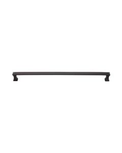 Heritage Brass Matt Bronze Pyramid Door Pull Handle 326mm