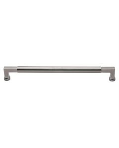 Heritage Brass Satin Nickel Bauhaus Door Pull Handle 483mm