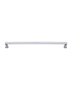 Heritage Brass Polished Chrome Pyramid Door Pull Handle 478mm