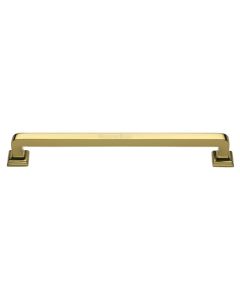 Heritage Brass Polished Brass Square Vintage Pull 490mm