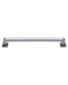 Heritage Brass Polished Chrome Square Vintage Pull 490mm