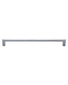 Heritage Brass Polished Chrome Hexagonal Door Pull Handle 480mm