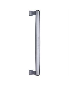 Heritage Brass Polished Chrome Deco Pull Handle 305mm