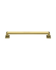 Heritage Brass Polished Brass Square Vintage Pull 338mm