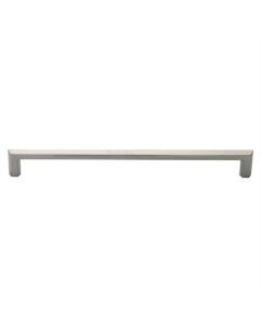 Heritage Brass Satin Nickel Hexagonal Door Pull Handle 480mm