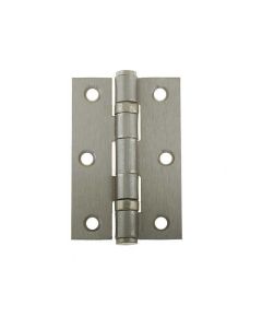 Frelan 76x50x2mm Satin Nickell ball bearing hinge Grade 7