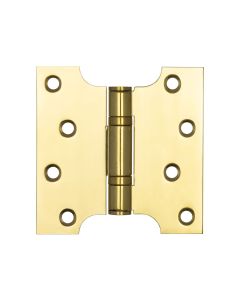 Polished Brass 102x102x3mm Parliament Hinge | J9449PB