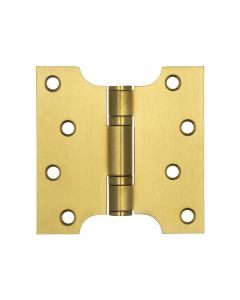 Satin Brass 102x102x3mm Parliament Hinge | J9449SB